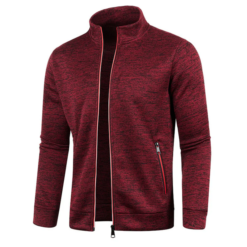 Leichte Sportjacke für Herren – Atmungsaktiv mit Stehkragen