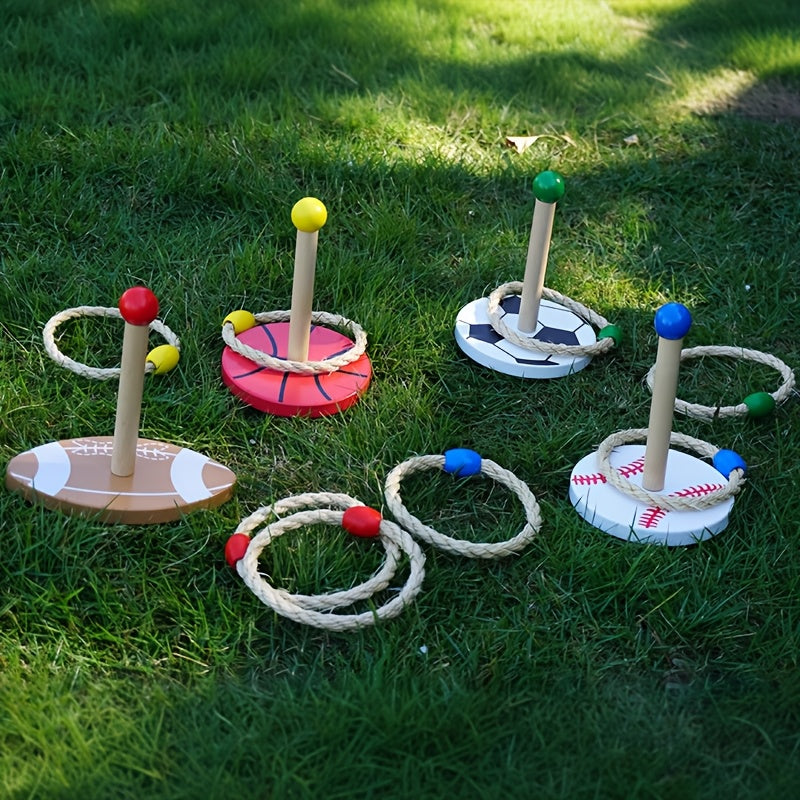 SportRing Wurfspiel Set – Lustiges und Interaktives Spiel für Draußen
