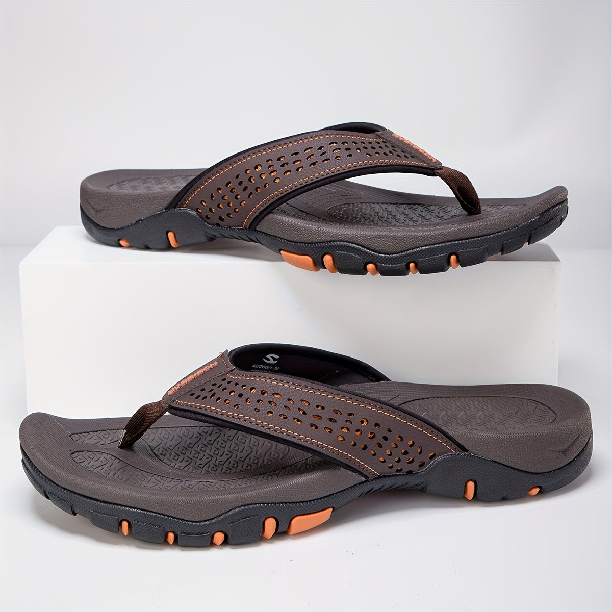 Bequeme und Nachhaltige Herren Slipper Sandalen – Mit EVA Polsterung und Rutschfester TPR Sohle