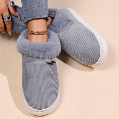 Liza Fluffy Hausschuh – Wärme und Komfort für Damen
