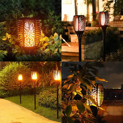 Solara Gartenfackeln mit Solarenergie – Magisches Flammenlicht für draußen