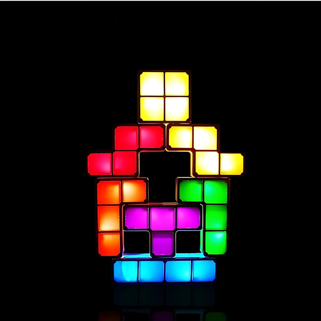 Bloklight Retro Stimmungsbeleuchtung – Einzigartiger Stil und Warme Atmosphäre