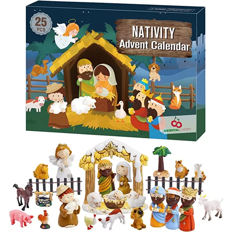 Weihnachtliche Krippen-Adventskalender – Für ein magisches Weihnachts-Erlebnis