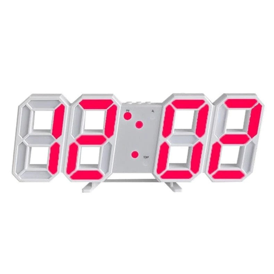 Futuristische LED-Wanduhr – Minimalistisches Design mit intelligenter Zeitanzeige