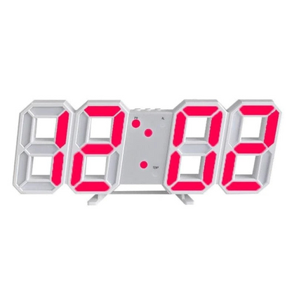Futuristische LED-Wanduhr – Minimalistisches Design mit intelligenter Zeitanzeige