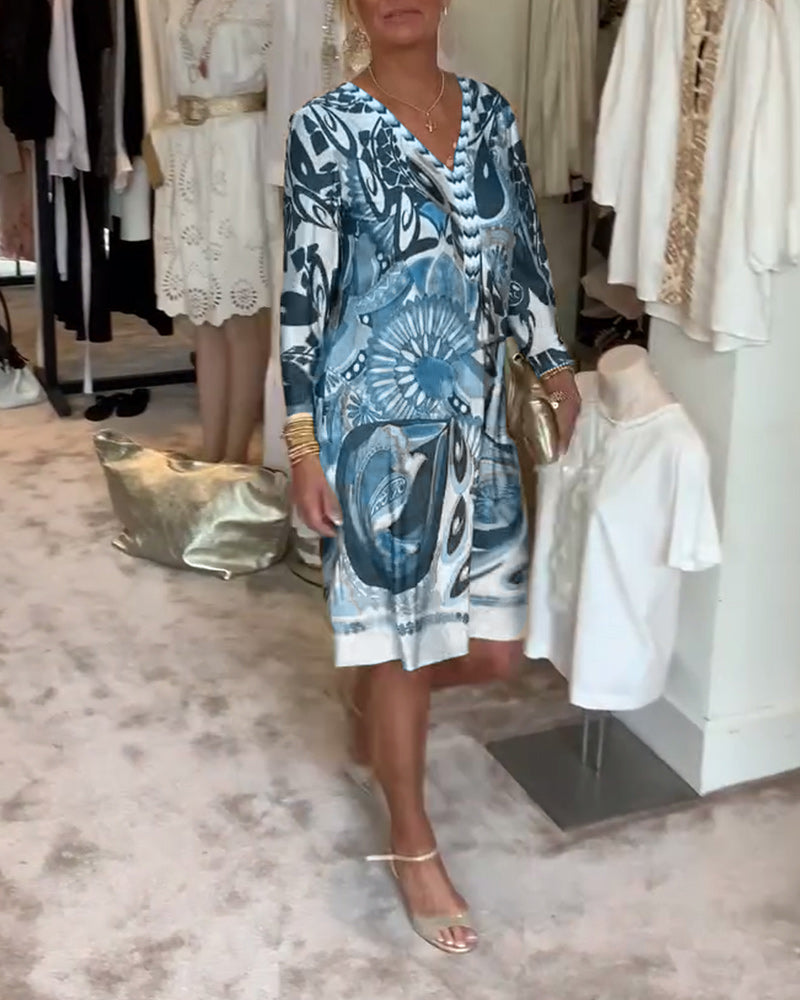 Vintage Vibe Kleid – Elegant und bequem für jede Gelegenheit