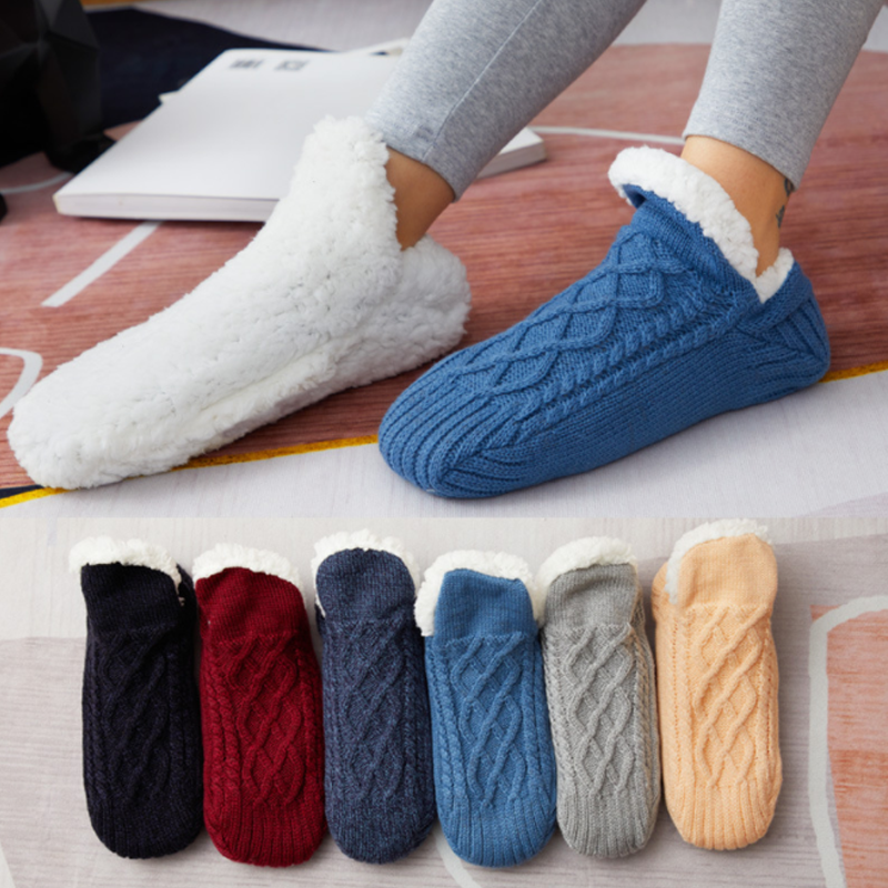 CozyFeet Stricksocken – Kuschelig und Rutschfest