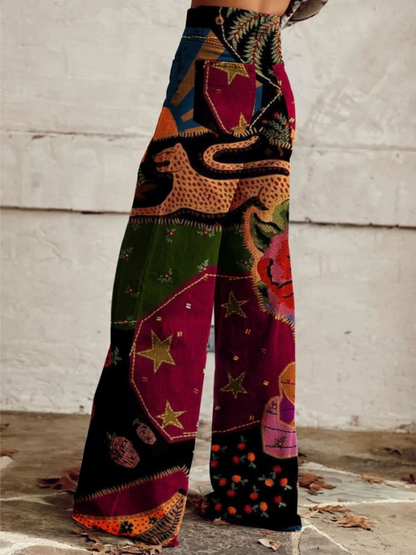 Luna Bohemian Denimhose – Für einen farbenfrohen und kreativen Flair
