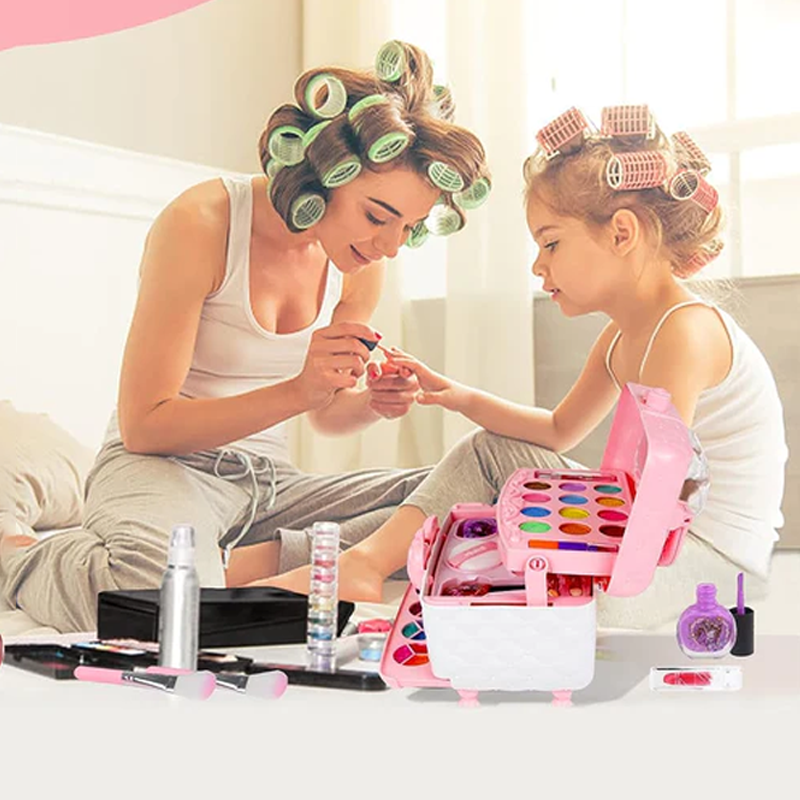 Prinzessinnen Beauty Koffer – Magisches Make-up Spielset für kleine Stil-Ikonen