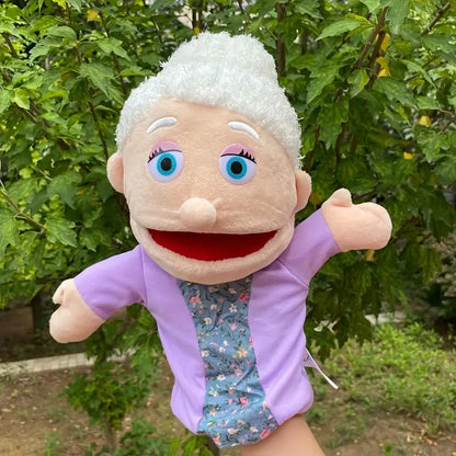 Lila Schattige Handpuppe - Kreatives Spielzeug für Kinder
