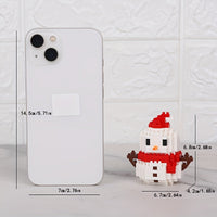 Schneemann rot 194 Stück