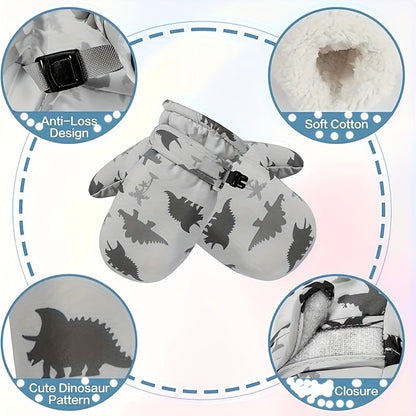 Dino Winterhandschuhe für Kinder - Für warme Abenteuer im Schnee