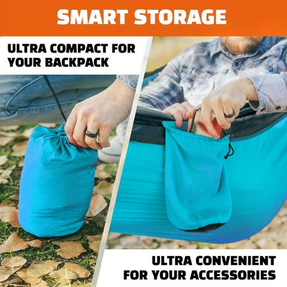 Outdoor Nylon-Hängematte – Flexibel und Leichtgewicht für Jedes Abenteuer