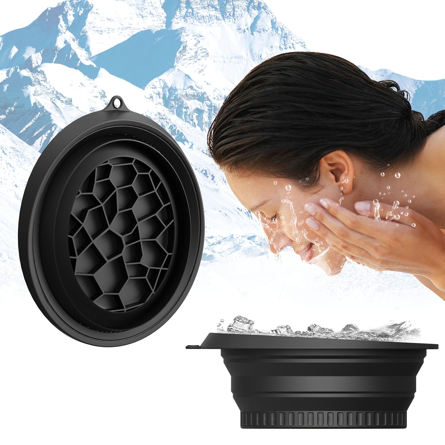 FlexiCool Silikon-Eiswürfelform – Praktisch und Kompakt für Erfrischende Bäder