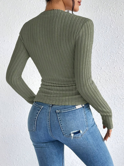 Luna Gestrickter Pullover – Elegant und Bequem für Herbst & Winter
