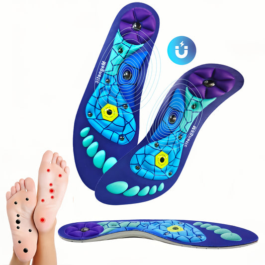 ComfortPlus Magnetische Akupunktur Einlegesohlen mit Fußgewölbeunterstützung