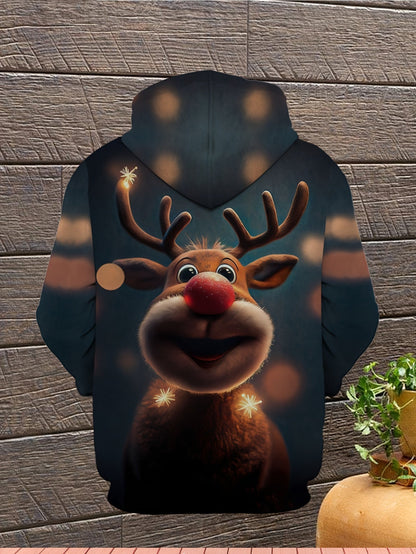 Rudolph's Festlicher Hoodie – Bequem und fröhlich