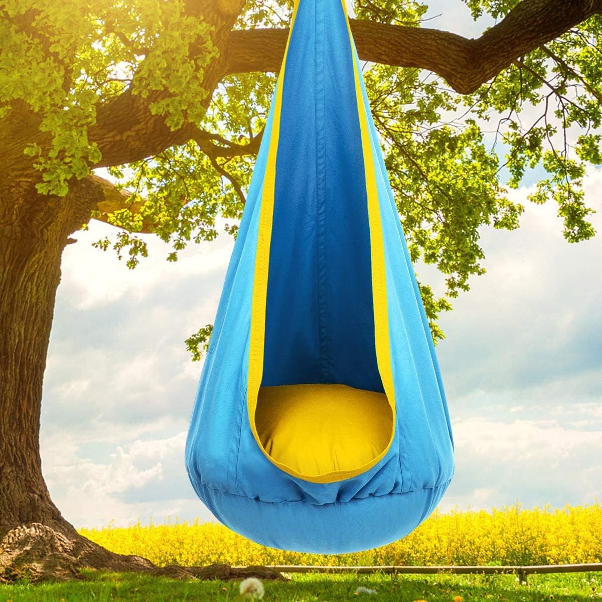 Komfort Swing Hängesessel – Beruhigendes und Verspielt Design