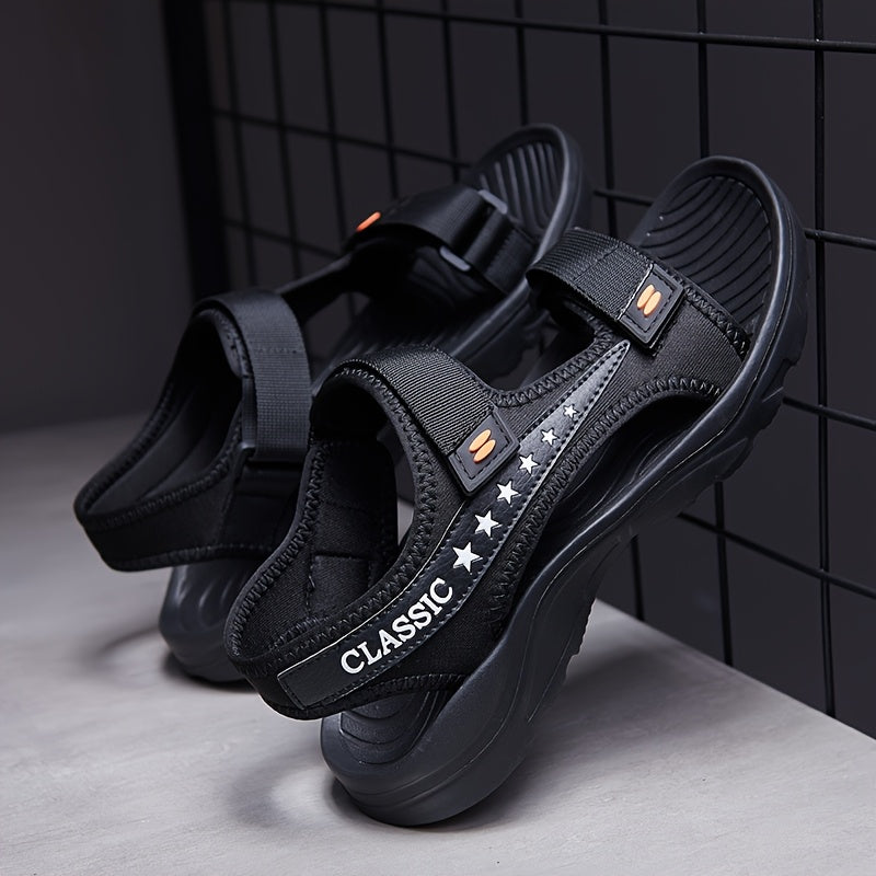 Herren Klassische Sport Sandalen – Bequeme EVA-Sohle mit Verstellbaren Riemen