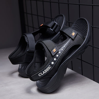Herren Klassische Sport Sandalen – Bequeme EVA-Sohle mit Verstellbaren Riemen