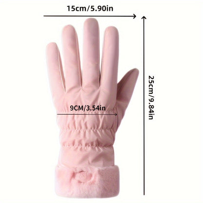 Premium Winter-Touchscreen-Handschuhe – Wärmeisolierte, Winddichte und Wasserabweisende