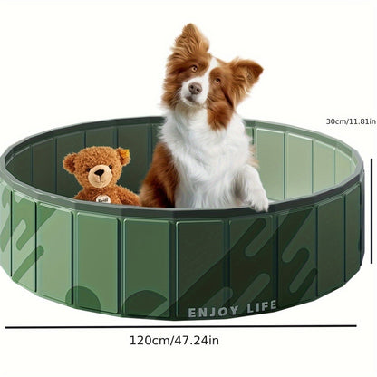 Tragbare Kühlbad für Hunde – Komfortabel und Sicher für Sommertage