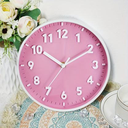 PinkTime Rosa Wanduhr – Modern und dekorativ für jedes Zimmer