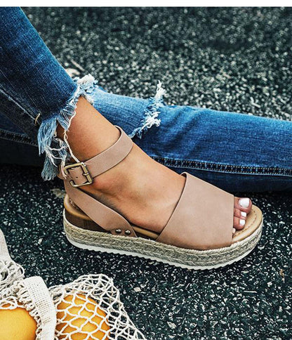 Damen Plattform Espadrille Sandalen – Stilvolles und bequemes Sommer-Schuhwerk