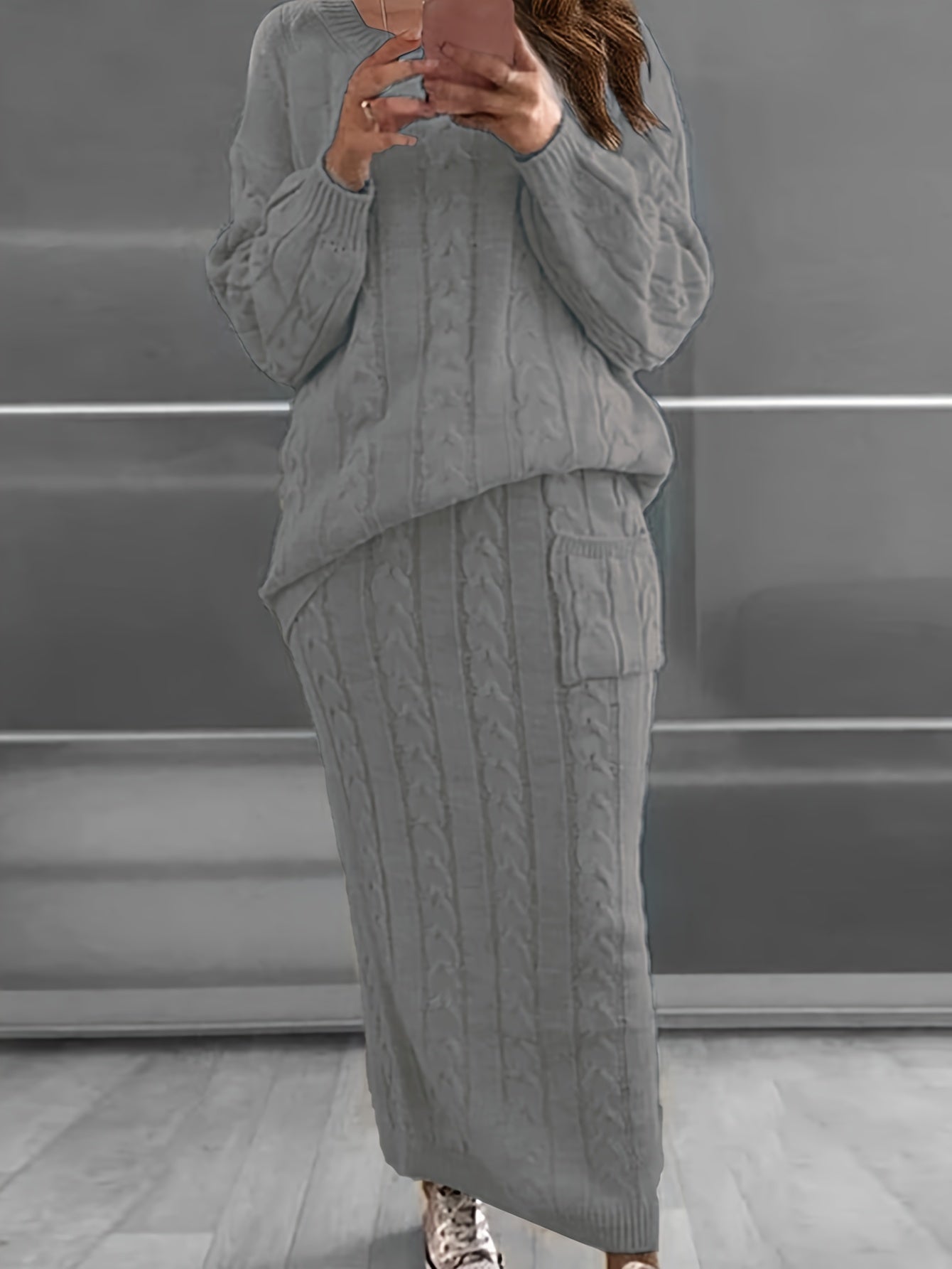 Luna Plus-Size Sweatshirt Set – Bequem und Stylisch für Herbst & Winter