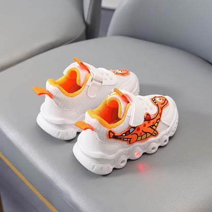 DinoLicht Abenteuer LED-Sneaker - Leuchtende Abenteuer für Kinder