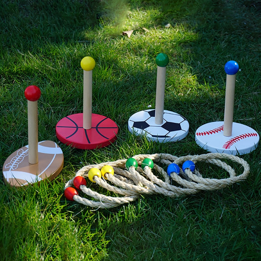 SportRing Wurfspiel Set – Lustiges und Interaktives Spiel für Draußen
