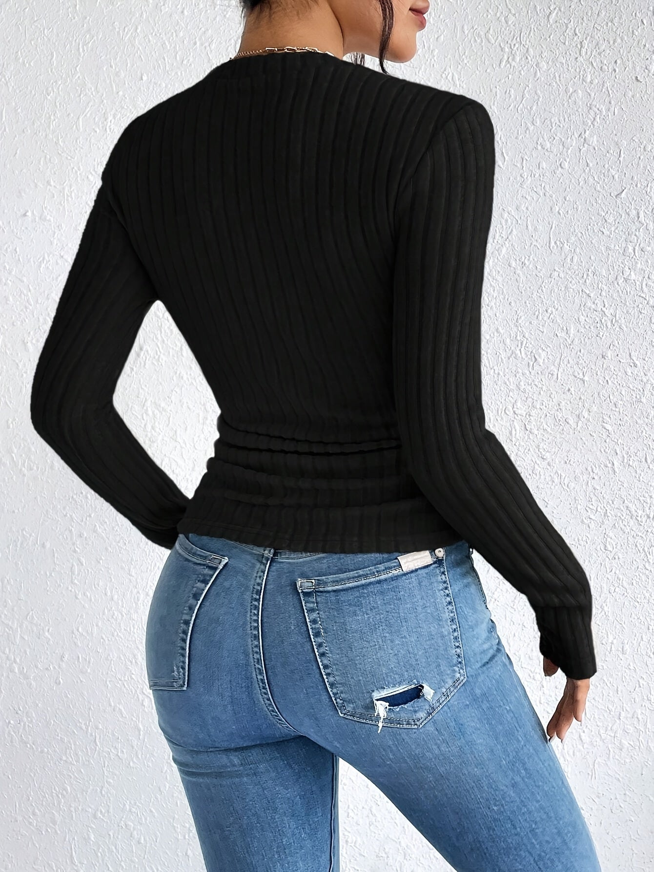 Luna Gestrickter Pullover – Elegant und Bequem für Herbst & Winter