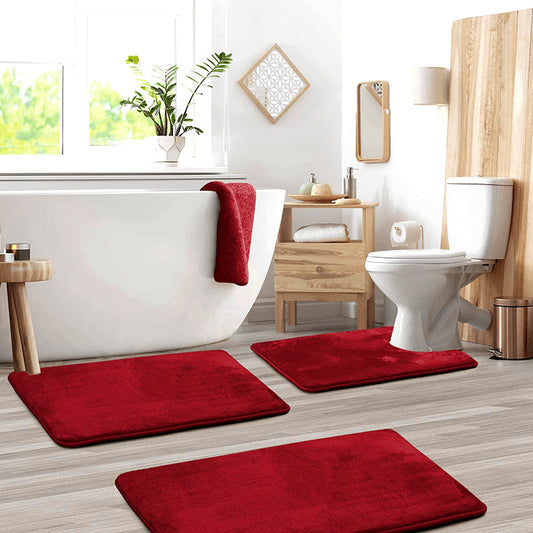 Weiche Memory Foam Badematten Set – Für Komfort und Luxus
