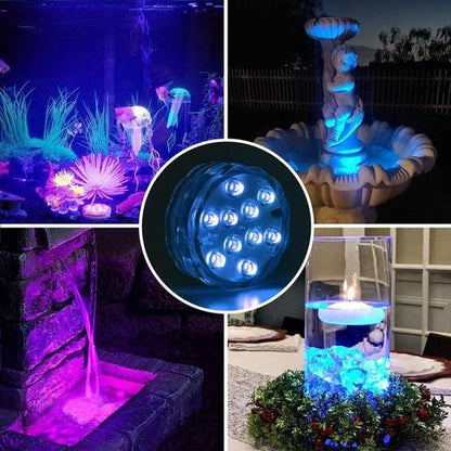 Unterwasser LED Lampe – Farbenfroh und Vollständig Wasserdicht