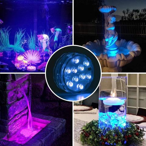 Unterwasser LED Lampe – Farbenfroh und Vollständig Wasserdicht