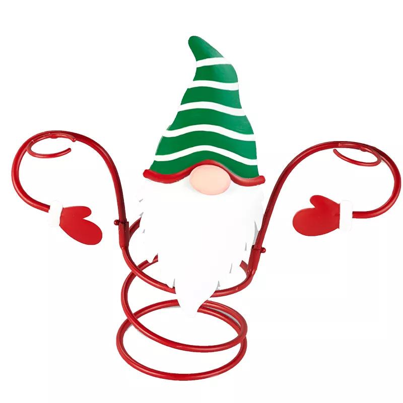 Festlicher Flaschenhalter mit Glashalterung - Weihnachtsstimmung für Ihr Zuhause