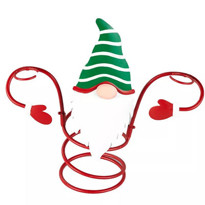 Festlicher Flaschenhalter mit Glashalterung - Weihnachtsstimmung für Ihr Zuhause
