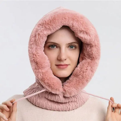 Winterkapuze mit Gesichtsschutz – Warm und Schützend