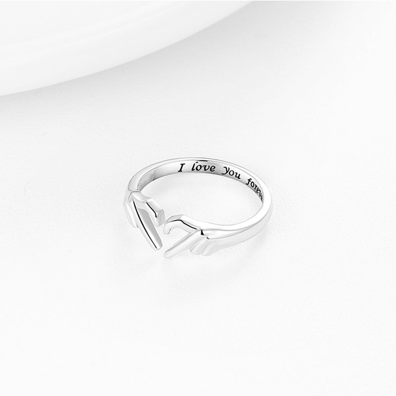 Liebesvolle Hände Ring