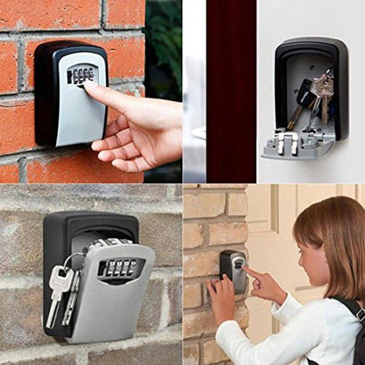 Sicherheits-Safe mit Zahlenschloss für Schlüssel