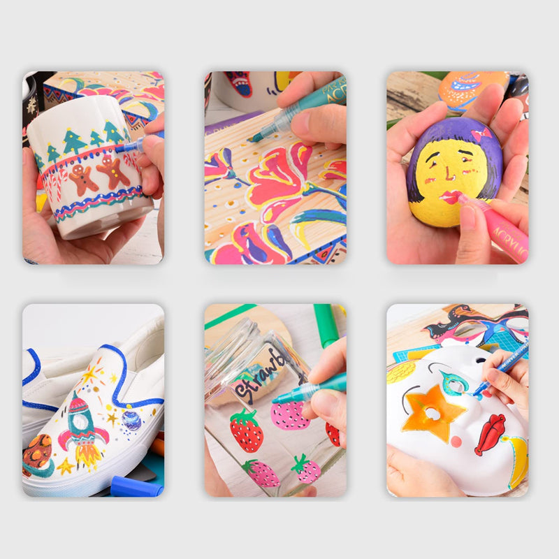 Kreative Acrylfarben Stifte – Für Kunst und Kreativität