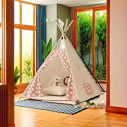 KiddieTipi Multifunktionales Tipi Zelt – Weiche Zelte für drinnen und draußen