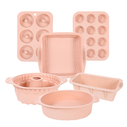 Komplettes Silikon-Backformen-Set – Flexibel, Langlebig und Einfach zu Benutzen