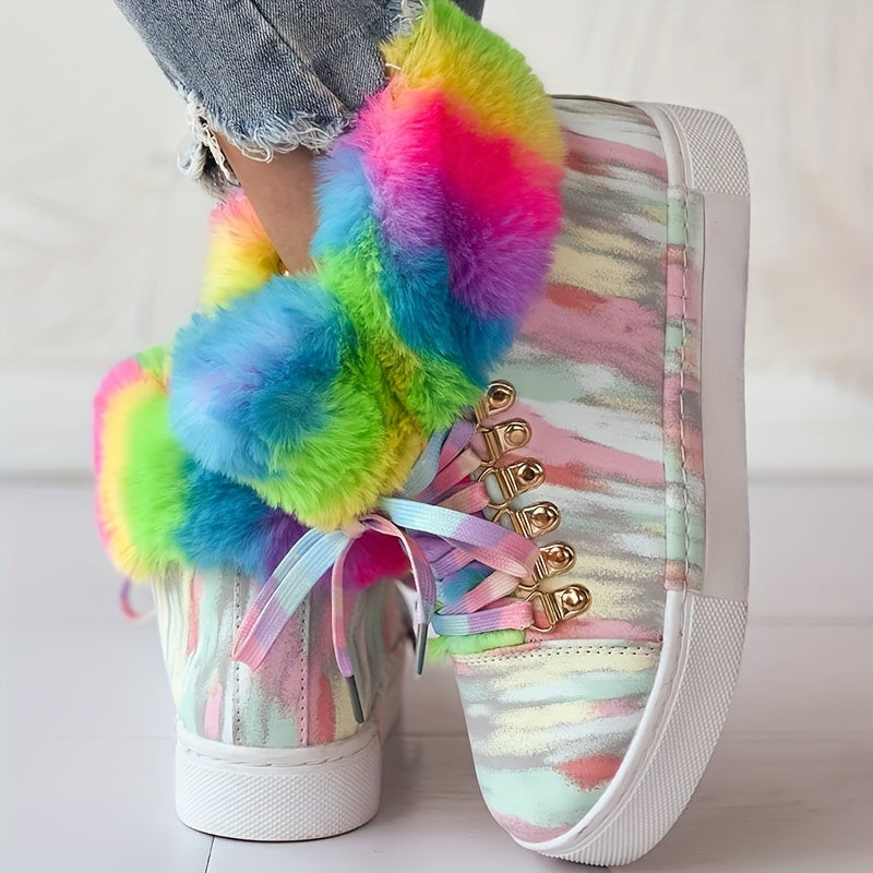 Ember Fluffy Boots – Für winterliche Wärme und Komfort