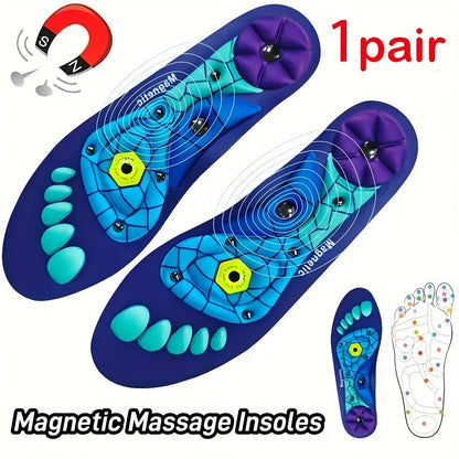 ComfortPlus Magnetische Akupunktur Einlegesohlen mit Fußgewölbeunterstützung