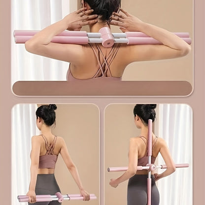 Zen Yoga Haltung Stock – Balance und Tiefe Dehnung