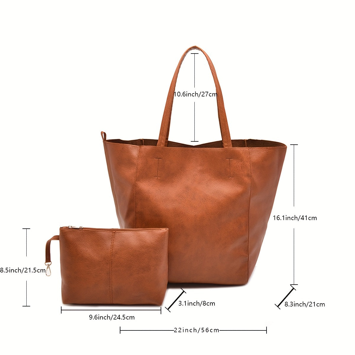 Elegante Weich-Tote – Praktisch und Trendy