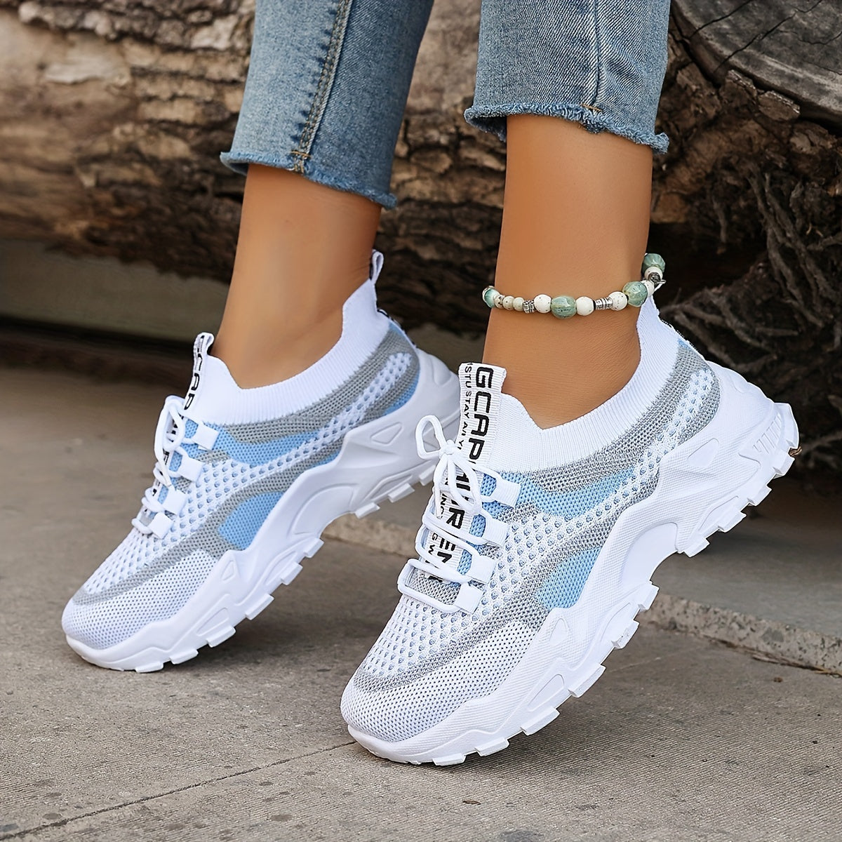 Damen Freizeit Sneakers - Flexibel und Atmungsaktiv für Jeden Tag