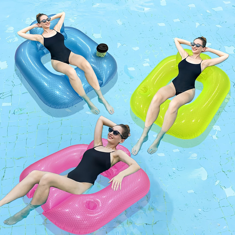 PearlFloat Aufblasbare Lounge – Komfort und Stil auf dem Wasser