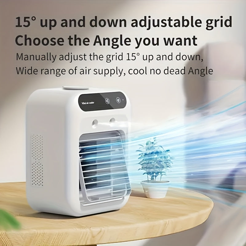 Portabler Mini-Klimaanlage – All-in-One Luftbefeuchter & Ventilator